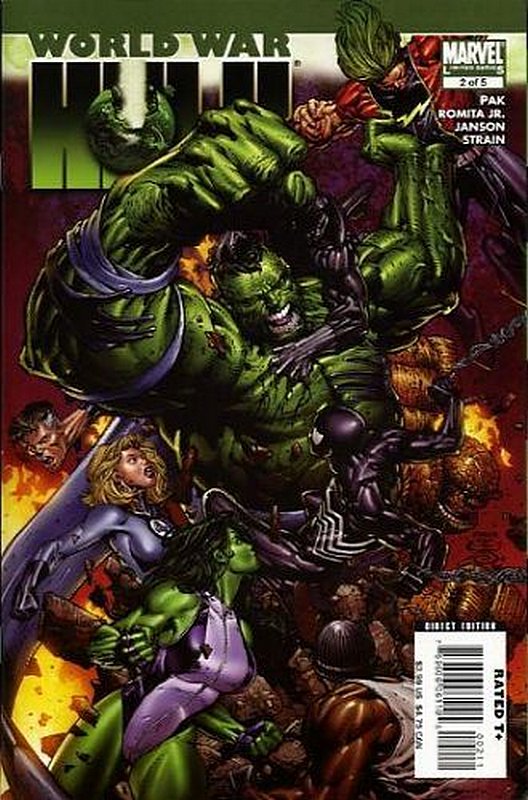 Cover of World War Hulk (2007 Ltd) #2. One of 250,000 Vintage American Comics on sale from Krypton!