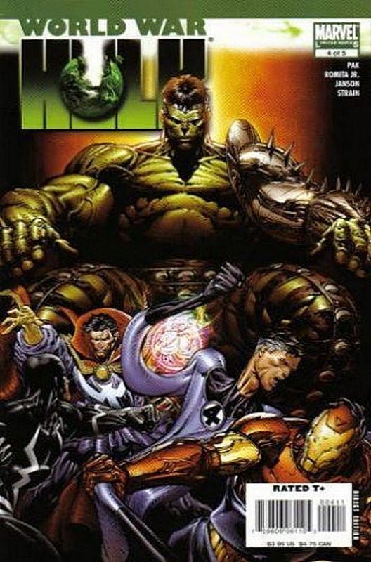 Cover of World War Hulk (2007 Ltd) #4. One of 250,000 Vintage American Comics on sale from Krypton!