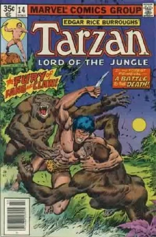 Cover of Tarzan Lord of the Jungle #14. One of 250,000 Vintage American Comics on sale from Krypton!