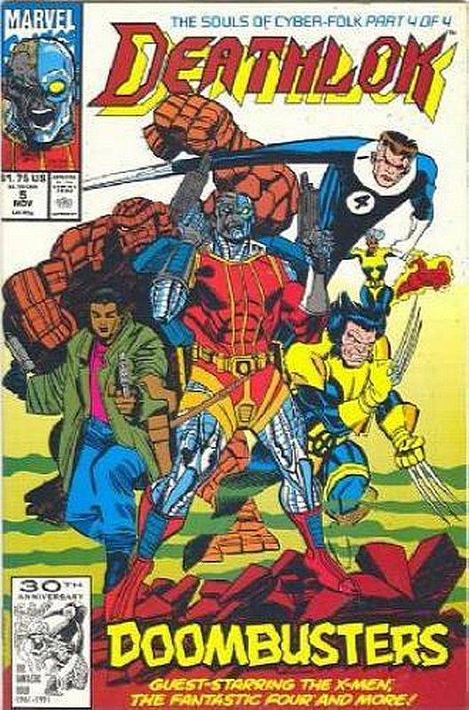 Cover of Deathlok (Vol 1) #5. One of 250,000 Vintage American Comics on sale from Krypton!