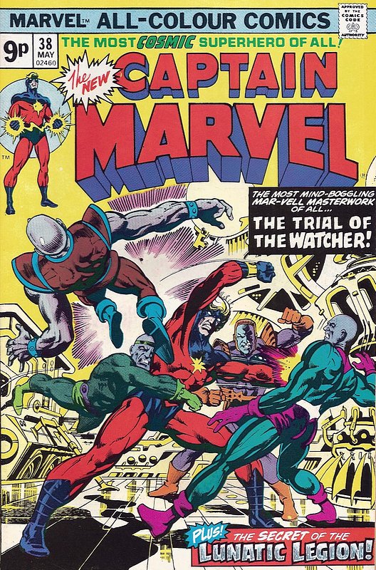 Cover of Captain Marvel (Vol 1) #38. One of 250,000 Vintage American Comics on sale from Krypton!