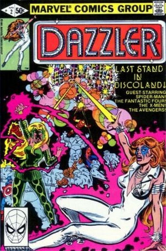 Cover of Dazzler (Vol 1) #2. One of 250,000 Vintage American Comics on sale from Krypton!