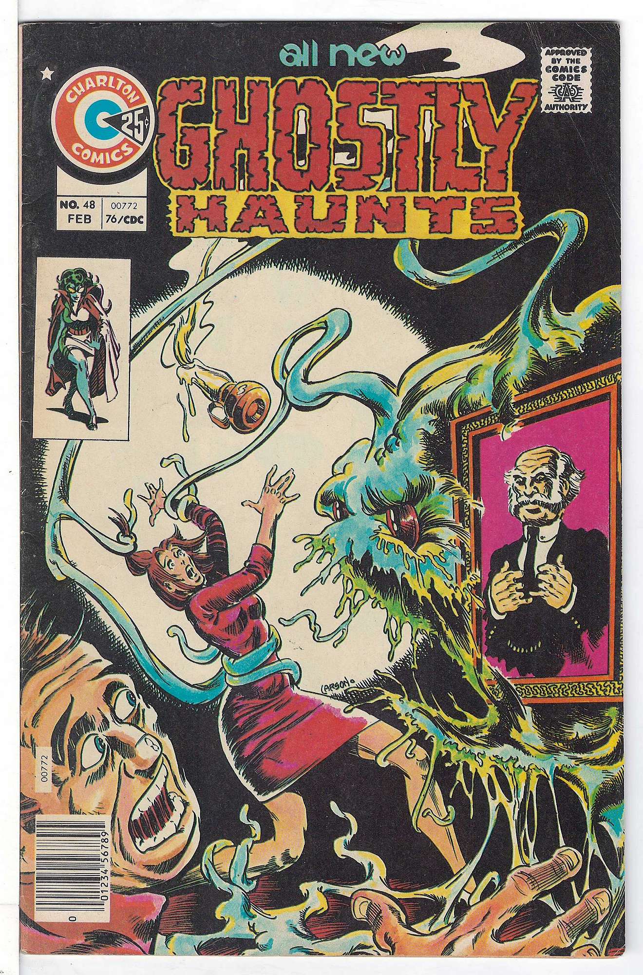 ACTUAL SCAN OF COMIC!<br> Cover of Ghostly Haunts (Vol 1) #48. One of 250,000 Vintage American Comics on sale from Krypton!