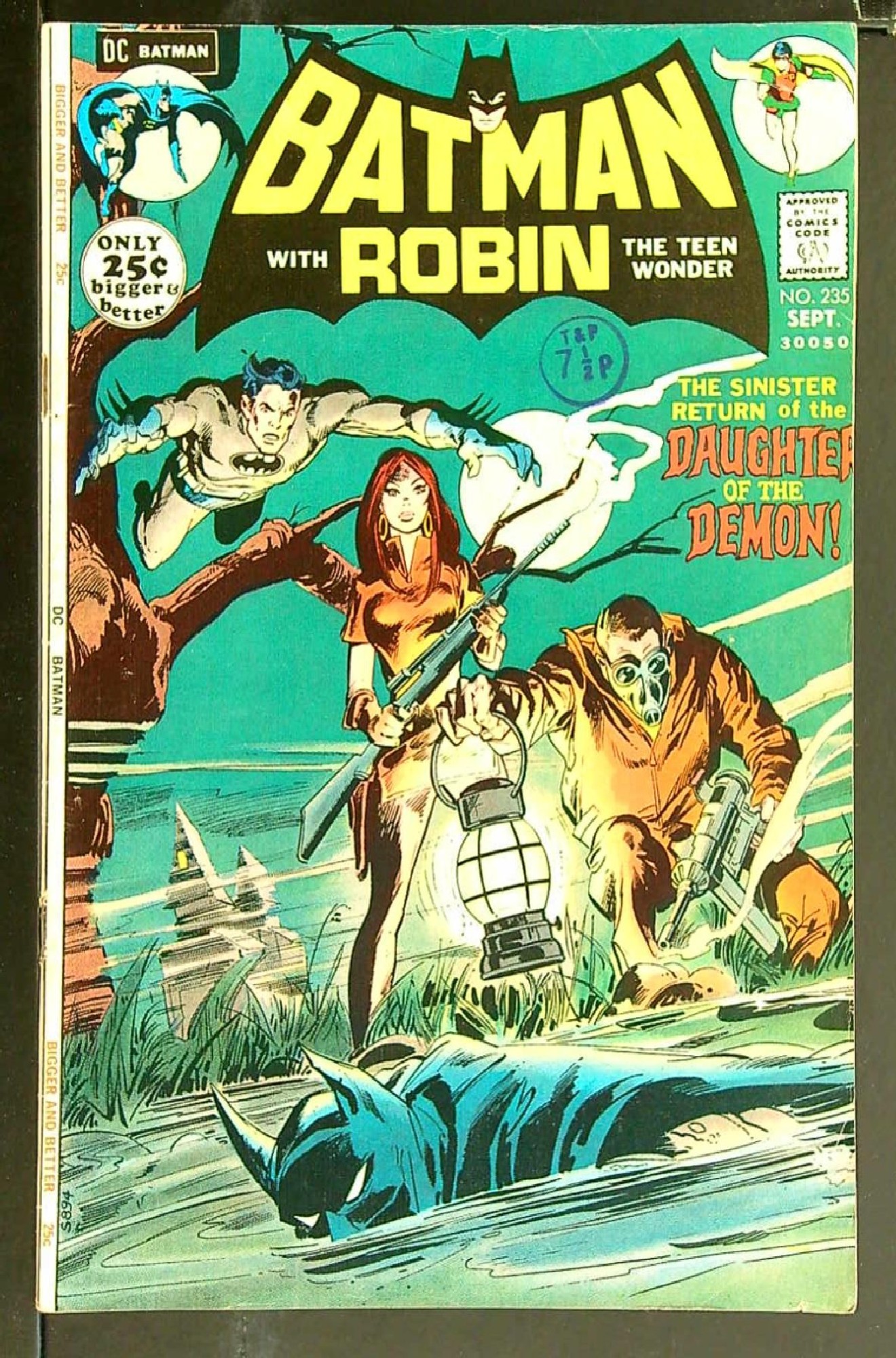 Cover of Batman #235. One of 250,000 Vintage American Comics on sale from Krypton!