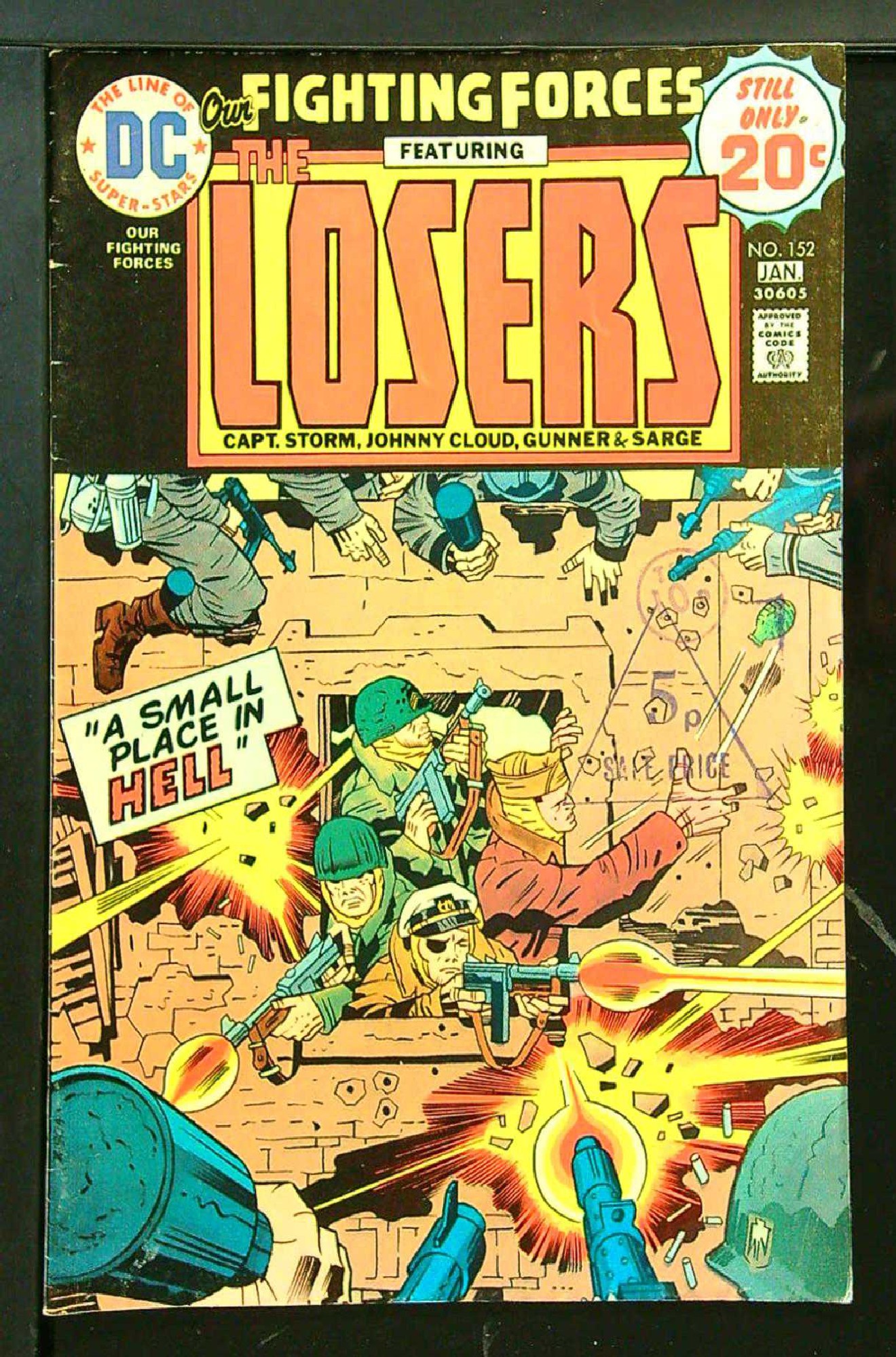 Cover of Our Fighting Forces #152. One of 250,000 Vintage American Comics on sale from Krypton!