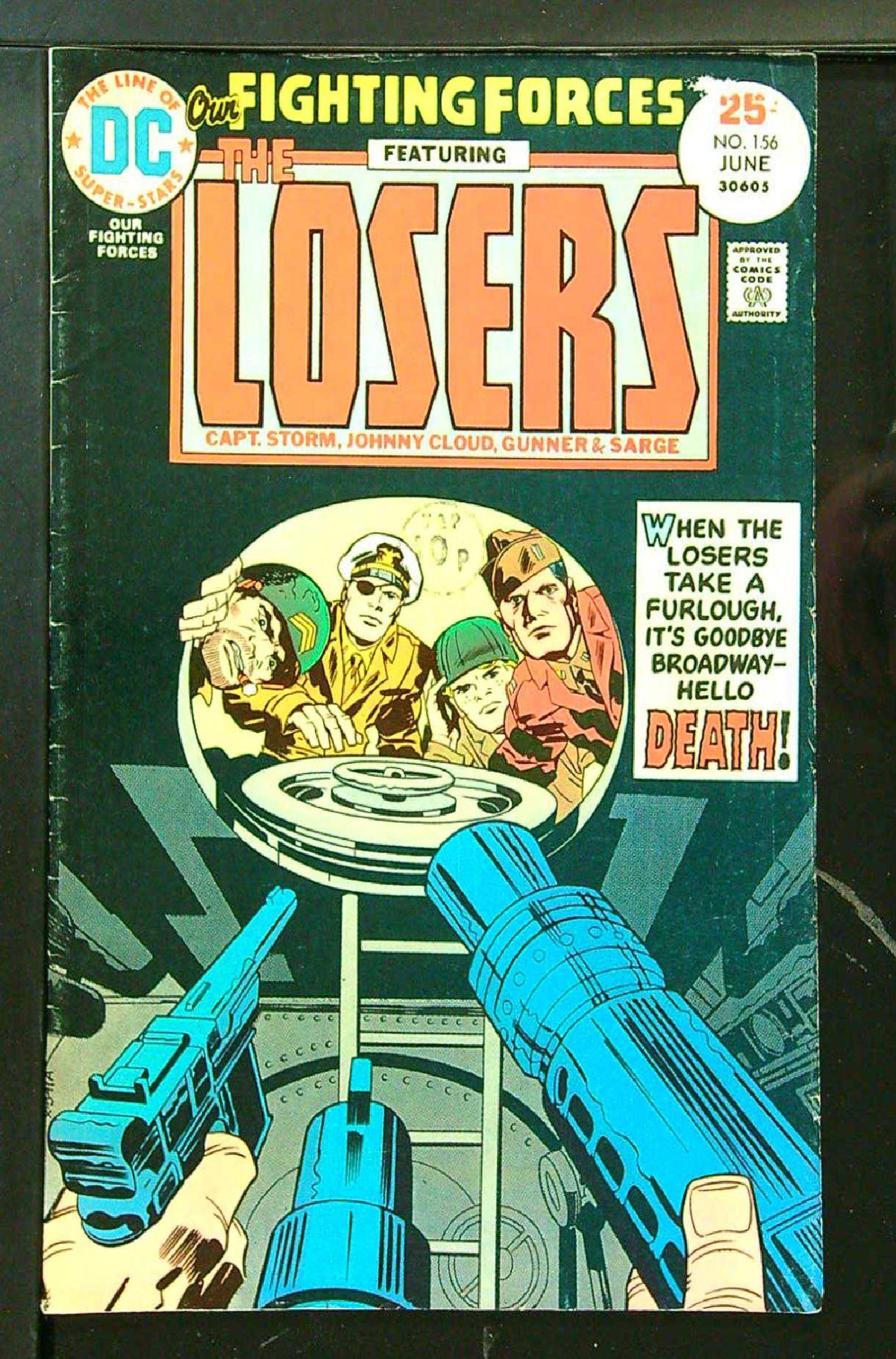 Cover of Our Fighting Forces #156. One of 250,000 Vintage American Comics on sale from Krypton!