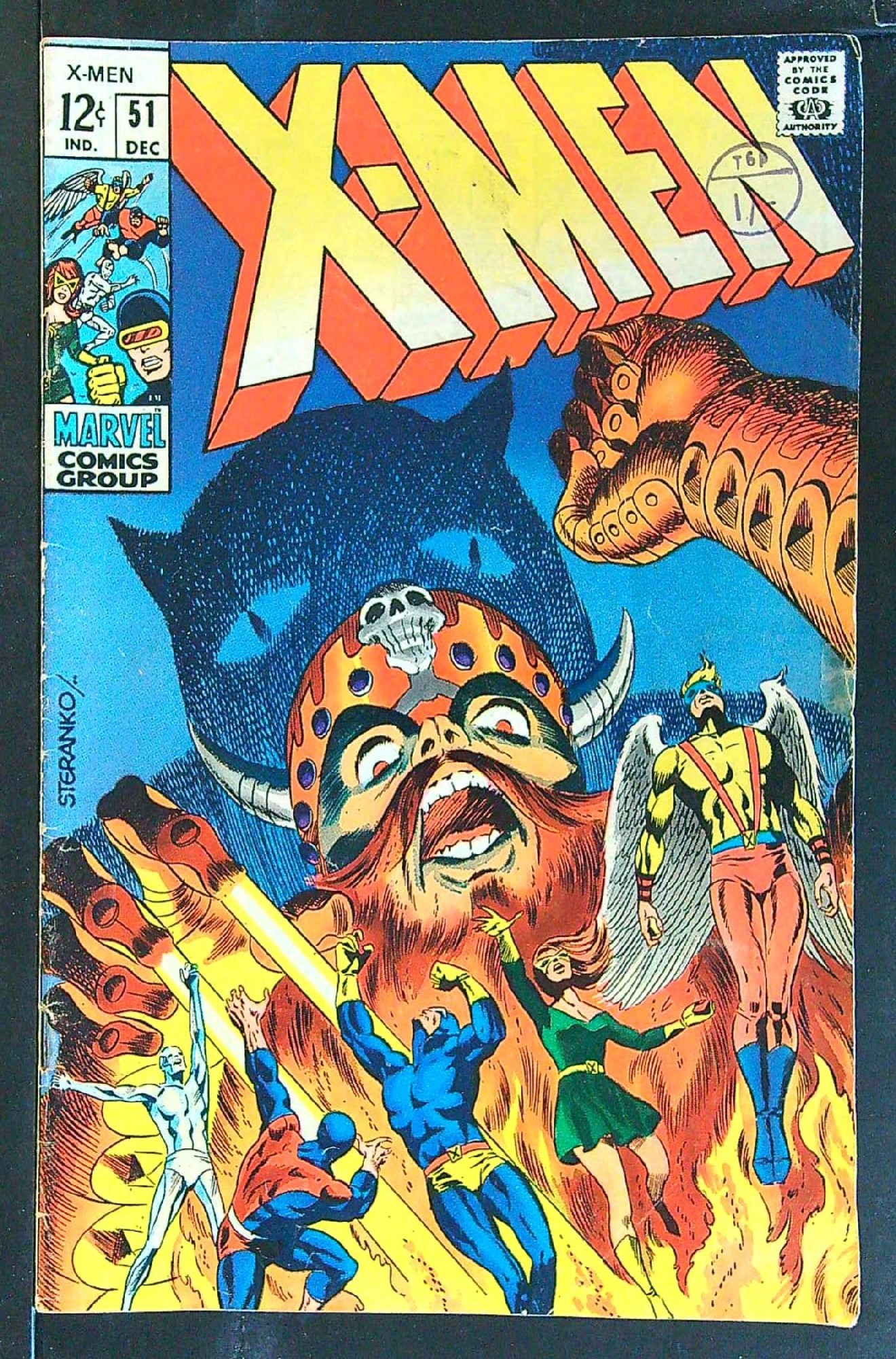 Cover of Uncanny X-Men (Vol 1) #51. One of 250,000 Vintage American Comics on sale from Krypton!