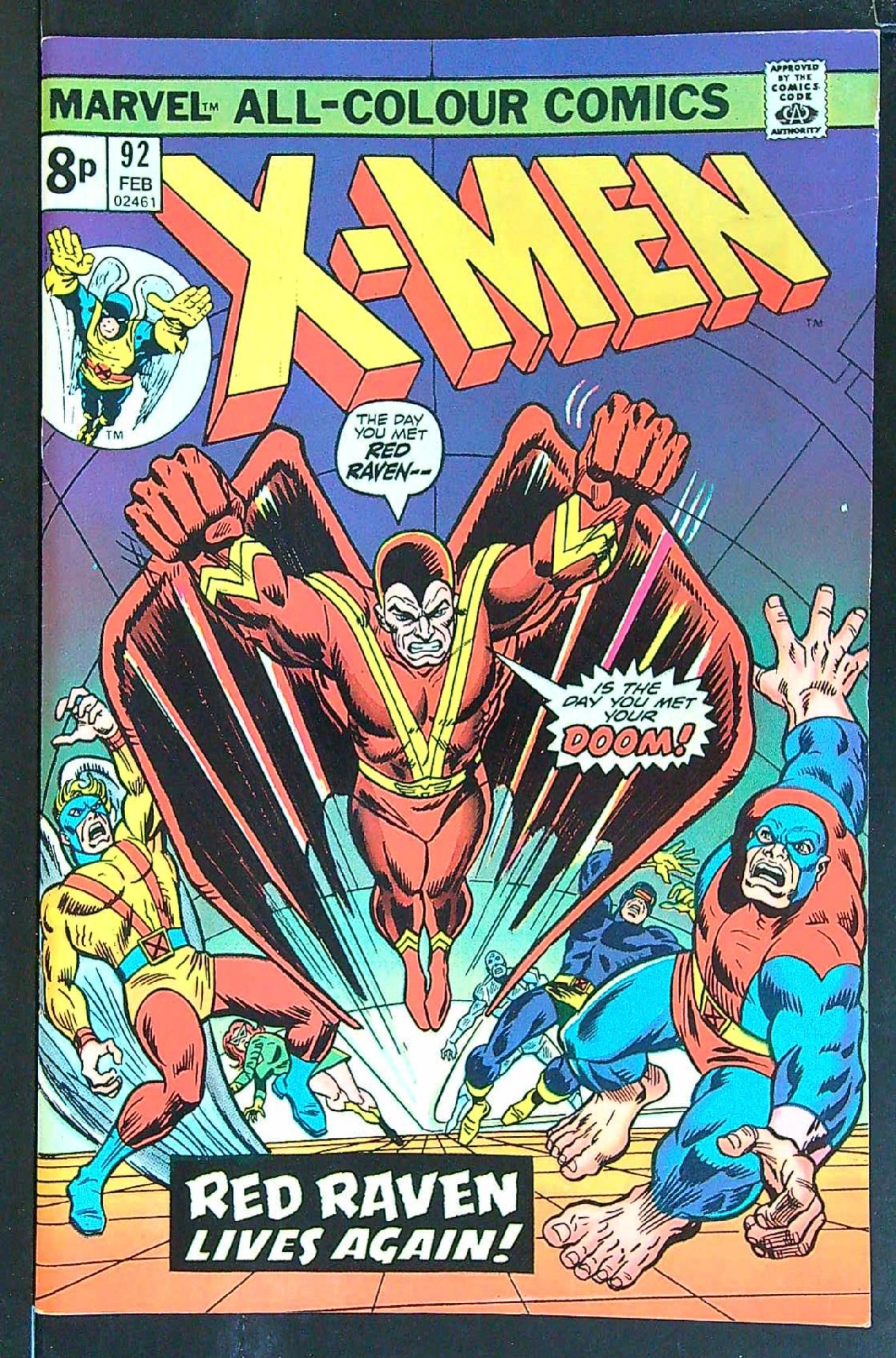 Cover of Uncanny X-Men (Vol 1) #92. One of 250,000 Vintage American Comics on sale from Krypton!