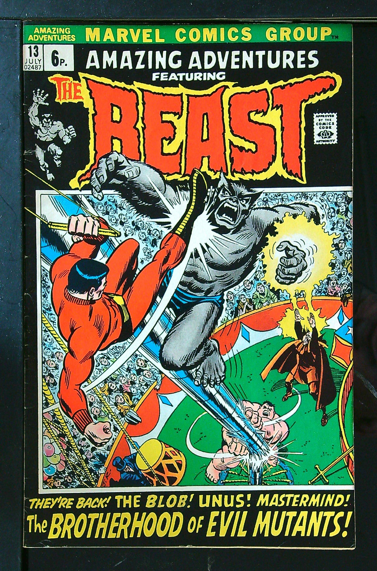 Cover of Amazing Adventures (Vol 2) #13. One of 250,000 Vintage American Comics on sale from Krypton!