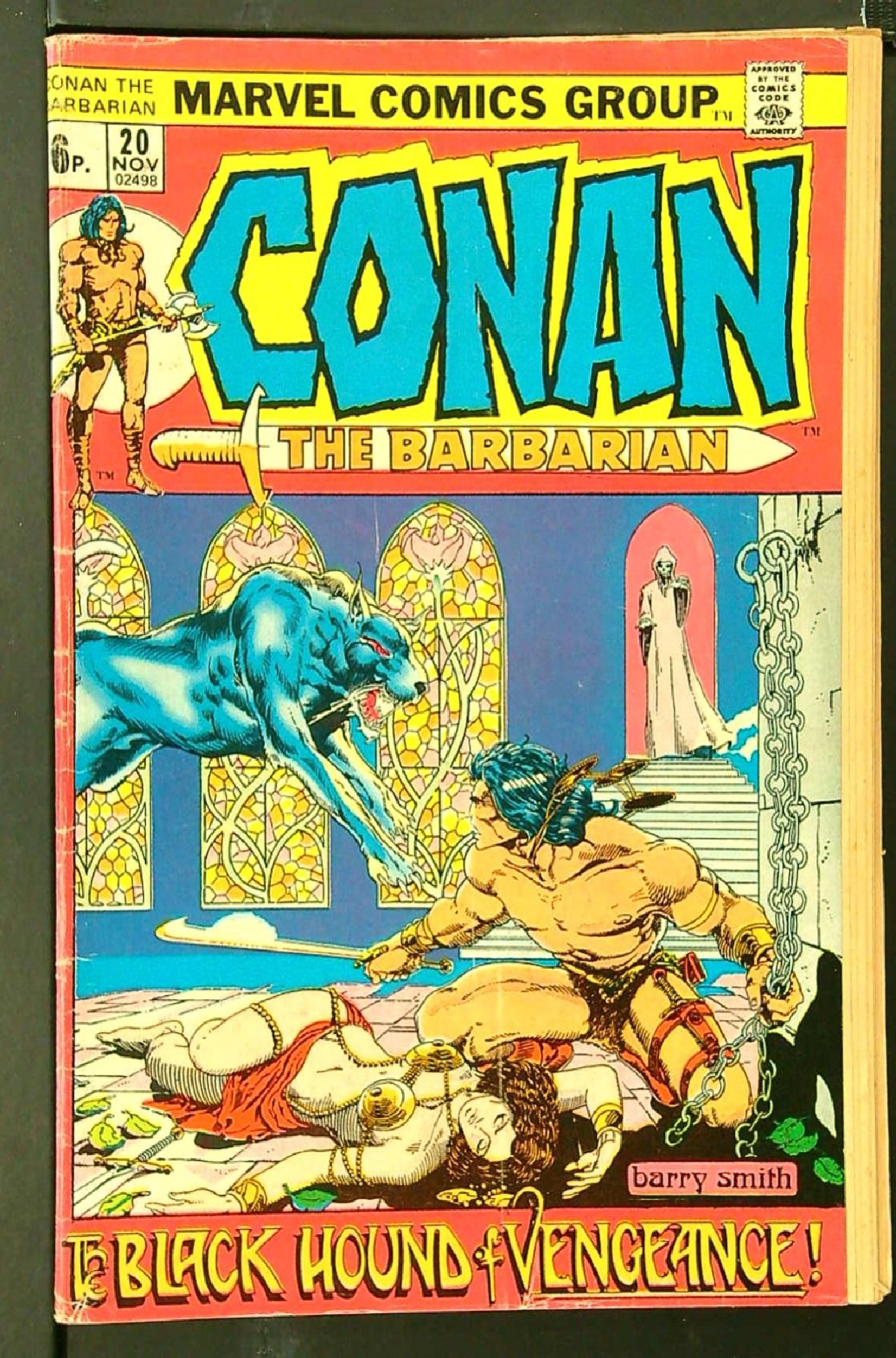 Cover of Conan the Barbarian (Vol 1) #20. One of 250,000 Vintage American Comics on sale from Krypton!