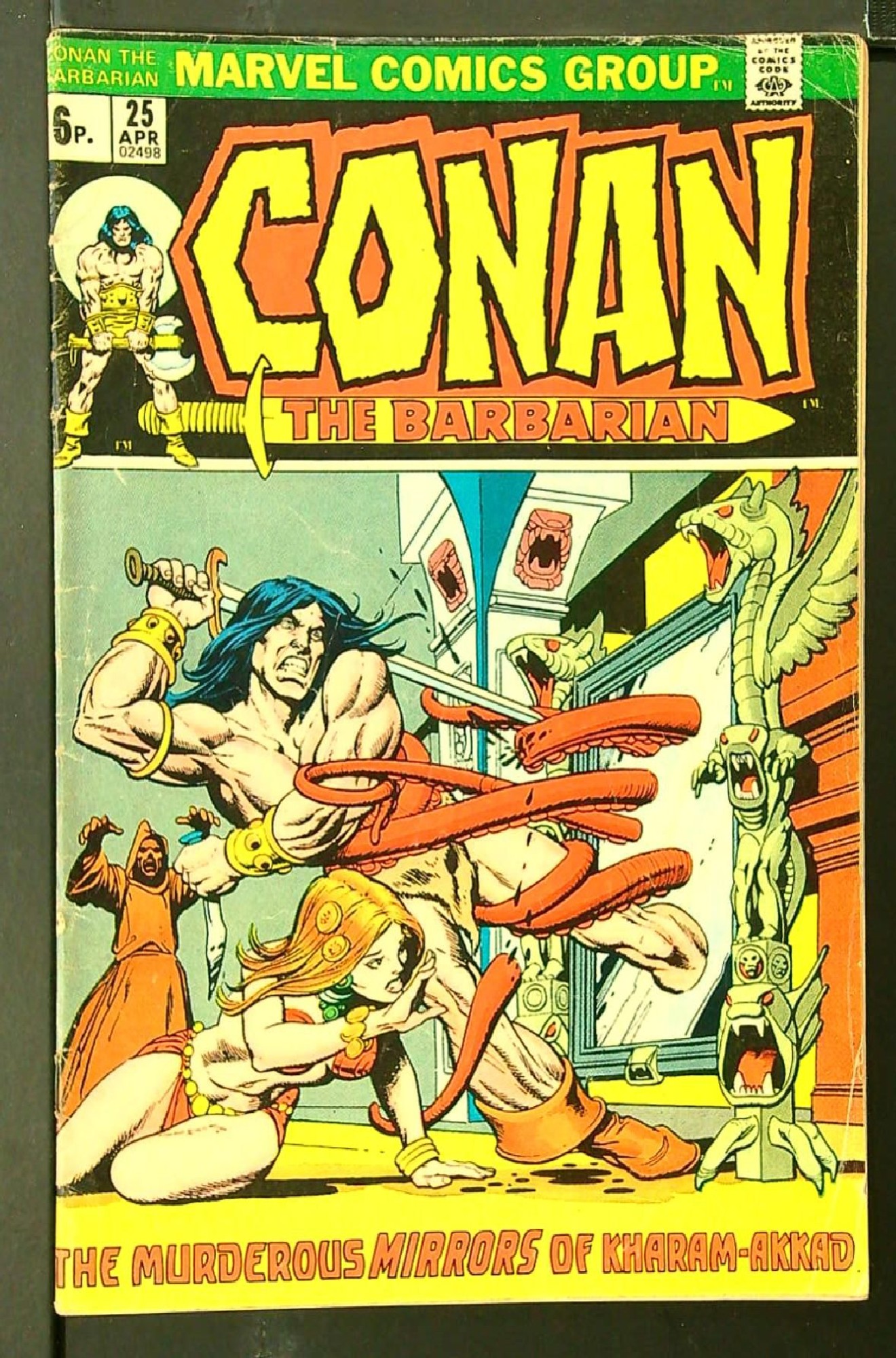 Cover of Conan the Barbarian (Vol 1) #25. One of 250,000 Vintage American Comics on sale from Krypton!