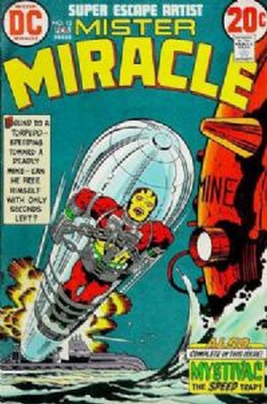 Cover of Mister Miracle (Vol 1) #12. One of 250,000 Vintage American Comics on sale from Krypton!