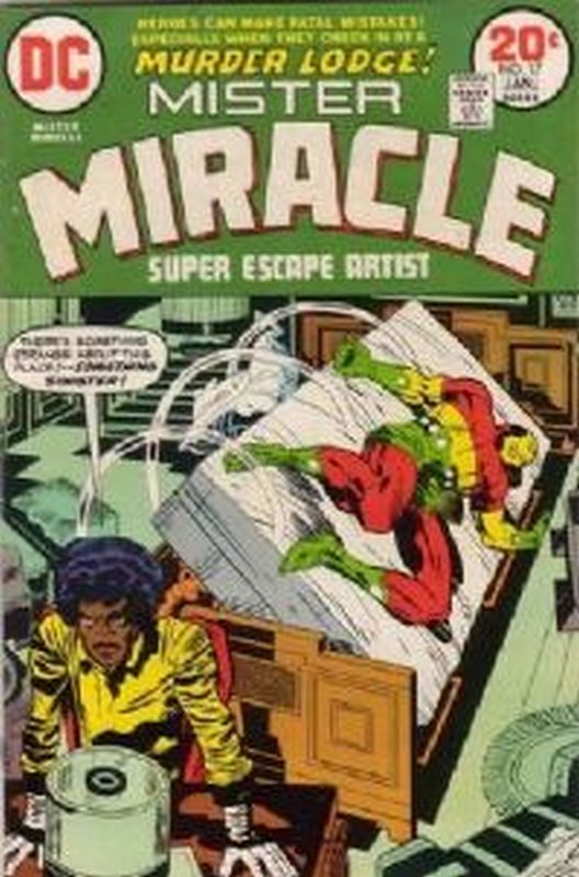 Cover of Mister Miracle (Vol 1) #17. One of 250,000 Vintage American Comics on sale from Krypton!